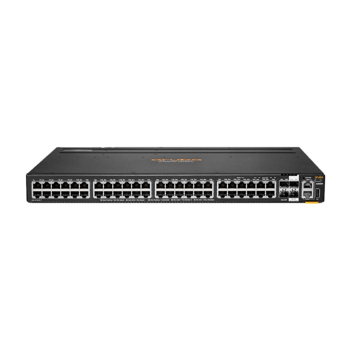 HPE Aruba Networking CX6200M 48G  4SFP+ Switch (min. 1 PSU Required)