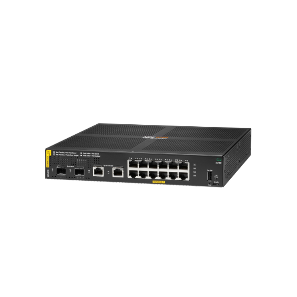 HPE Aruba Networking CX6000 12G CL4 PoE 2SFP 139W Switch