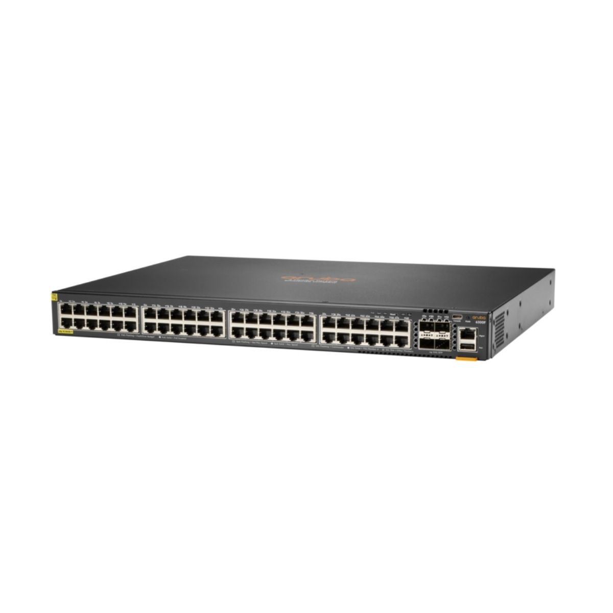 JL665AR - Aruba Renew - HPE Aruba 6300F - Switch - 48 Anschlüsse - managed - an Rack montierbar - TAA-konform