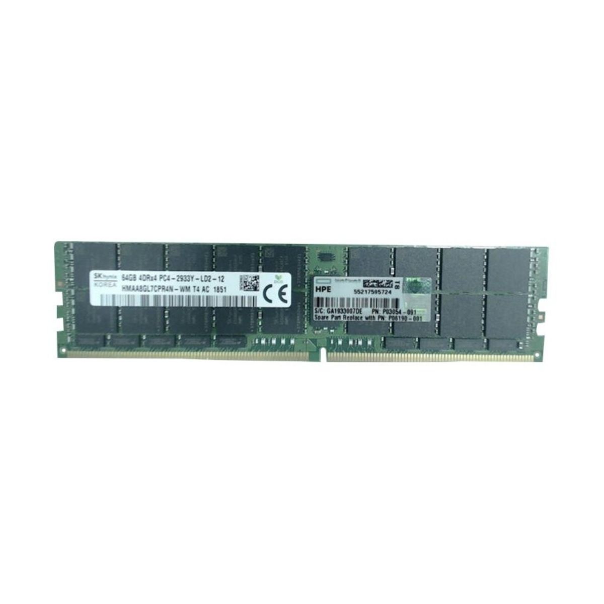 HPE 64GB 4Rx4 PC4-2933Y-L Smart Kit 