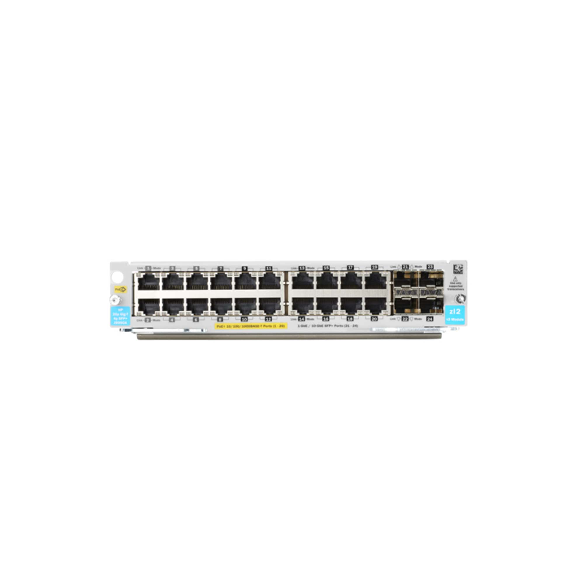 HPE Aruba Networking 20p PoE+ 4p SFP+ v3 zl2 Module