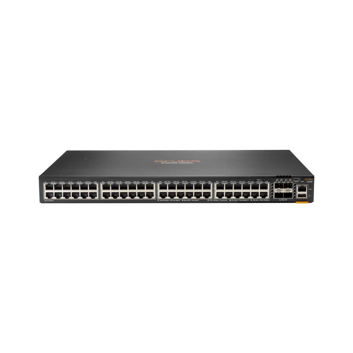 HPE Aruba Networking CX6300F  48G 4SFP56 Switch