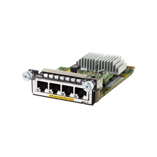 JL081AR HPE Aruba Networking 3810M/2930M 4SR PoE+ Module