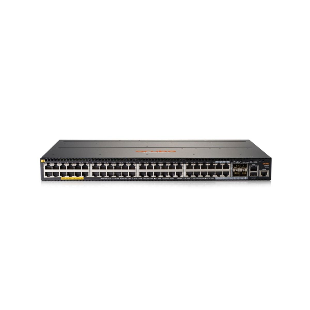 JL322AR HPE Aruba Networking 2930M 48G PoE+ 1-slot Switch (min. 1 PSU Required) JL322AR 1.695,00 €* 1-2 Tage JL088AR, JL088A - Aruba 3810 Switch Fan Tray (Aruba Renew) HPE Aruba Networking 3810 