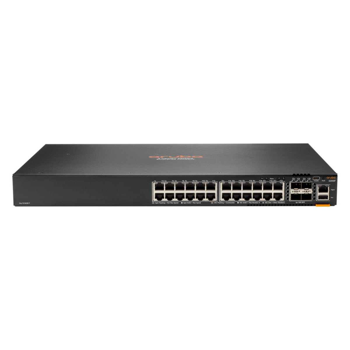 HPE Aruba Networking CX6200F 24G  4SFP+ Switch