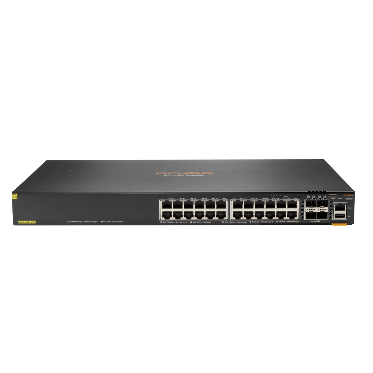 JL728B HPE Aruba Networking CX6200F 48G PoE 740 W