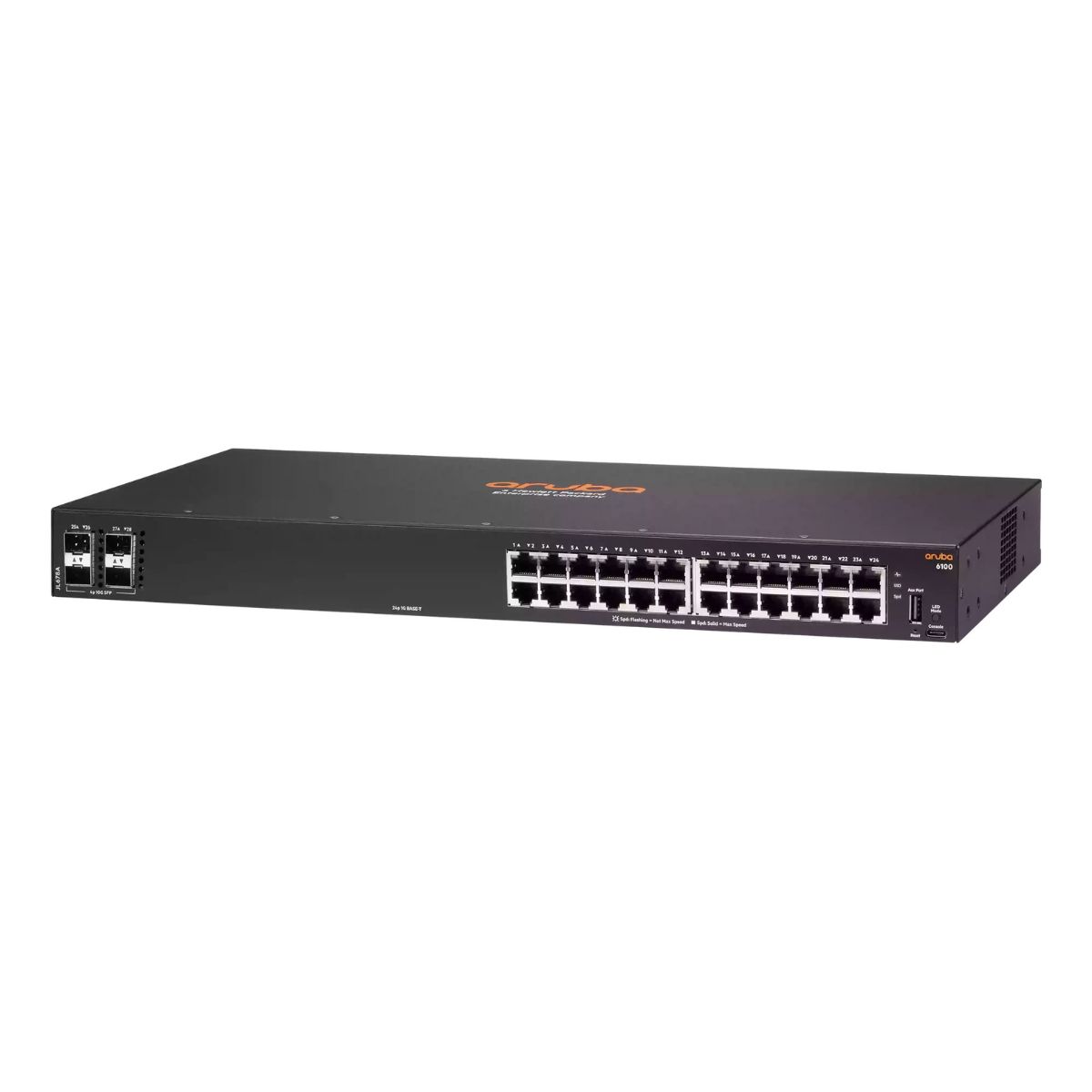 HPE Aruba Networking CX6100 24G  4SFP+ Switch