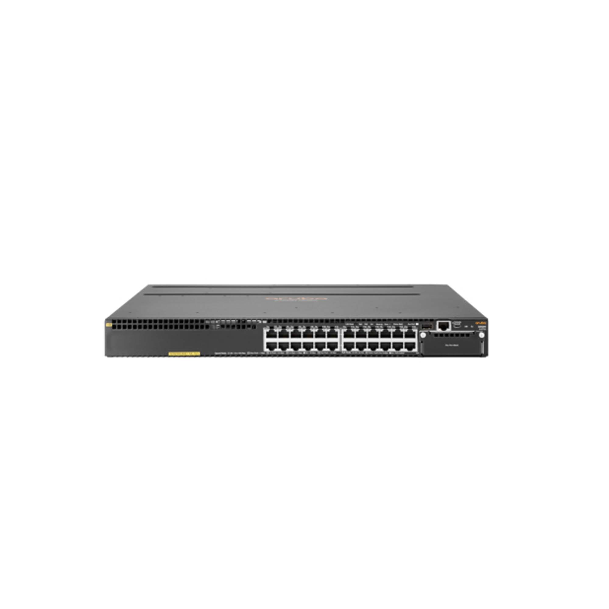 HPE Aruba Networking 3810M 24G PoE+ 1-slot Switch  (min. 1 PSU Required)