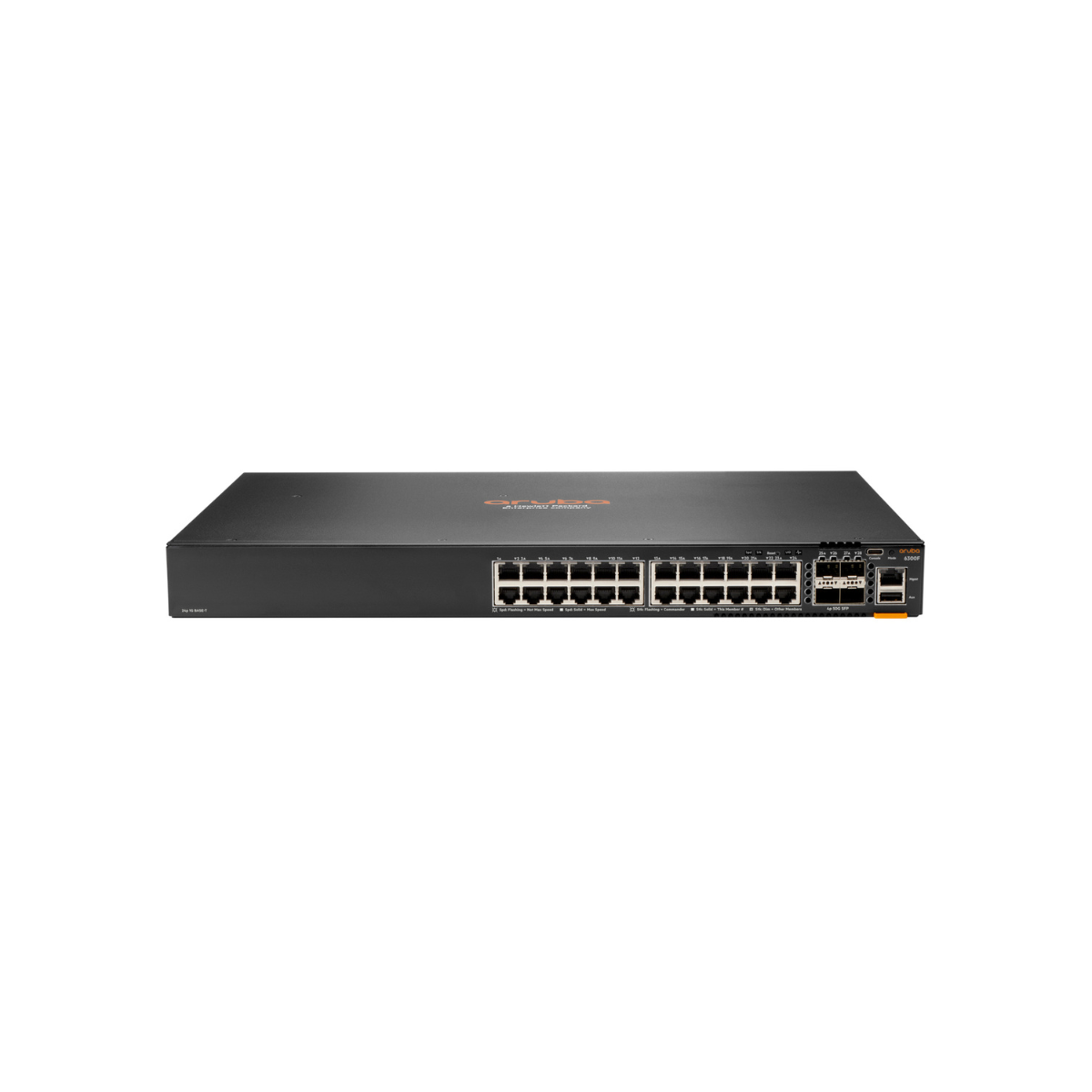 HPE Aruba Networking CX6300F 24G  4SFP56 Switch