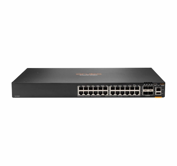 HPE Aruba Networking CX6200F 24G CL4 PoE 4SFP+370W Switch